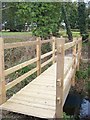 Footbridge near Gladwish Bungalow