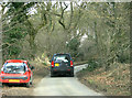 2009 : Traffic on the lane near Pitter