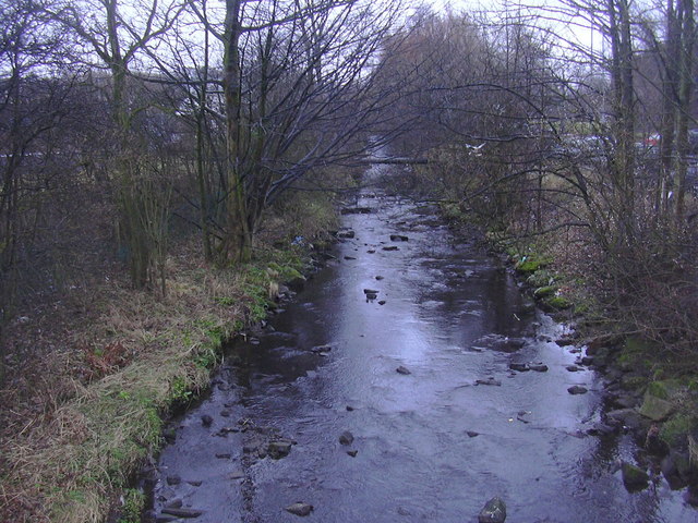 River Hyndburn at Church Bridge