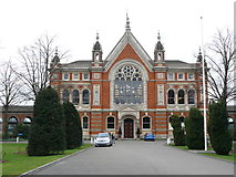 TQ3373 : Dulwich College, Main Entrance by Peter Trimming