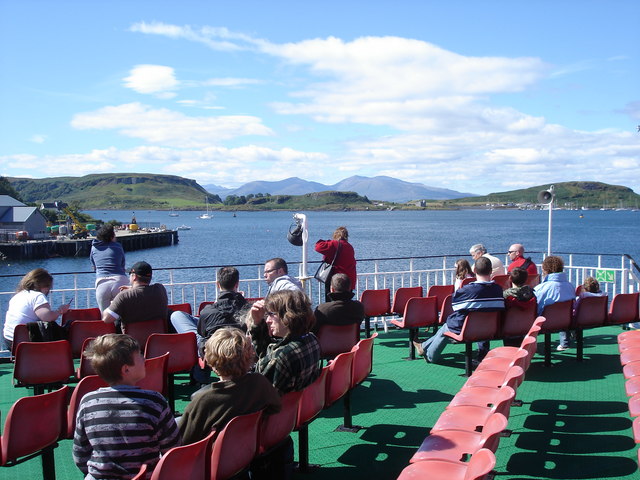 View towards Kerrera from the Mull ferry