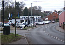 TM2648 : Car dealership on Ipswich Road by Andrew Hill