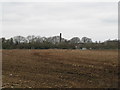 Ploughed field and playing field