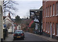 Looking down New Street