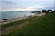 SU5501 : The Beach West of Lee-on-the-Solent by David Lally