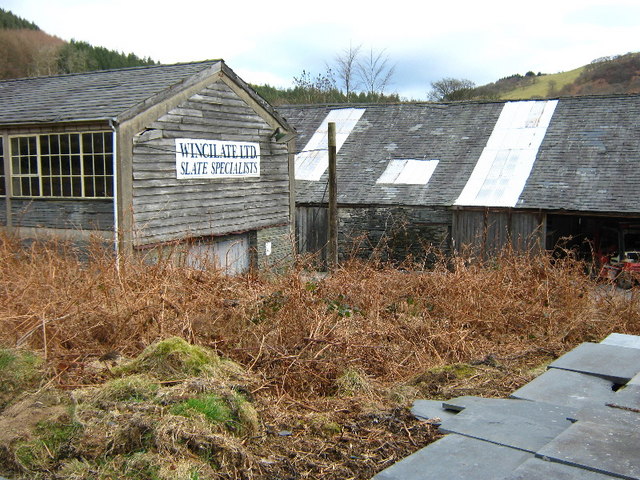 Wincillate slate sheds