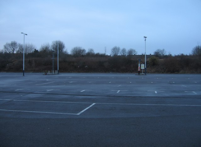 North Yard - station car park © Mr Ignavy :: Geograph Britain and Ireland