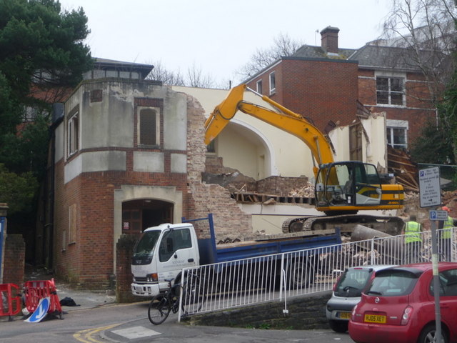 Bournemouth: Mount Zion Baptist Chapel under demolition