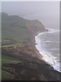 Seatown & East Ebb from Golden Cap