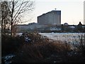 Ealing Hospital from the River Brent