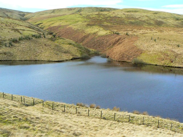 South end of reservoir