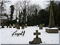 SP7912 : Graveyard Lower Hartwell by Shaun Ferguson