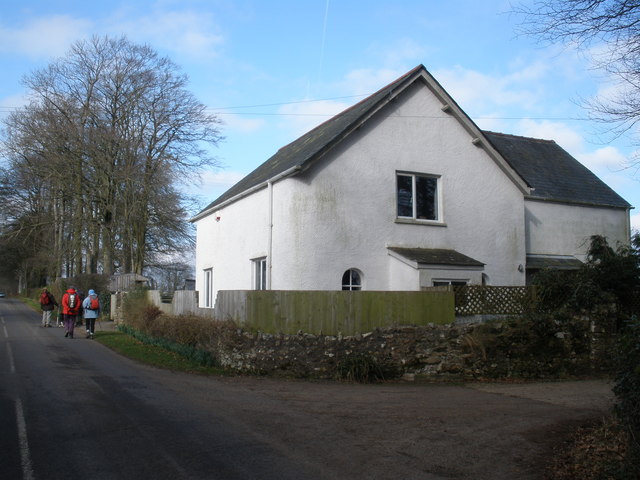 Lodge, north of Churchinford