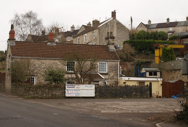 Buildings by Frome Road, Radstock