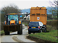 Gridlock, near Bushton