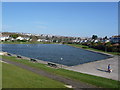 Barry: boating lake at The Knapp