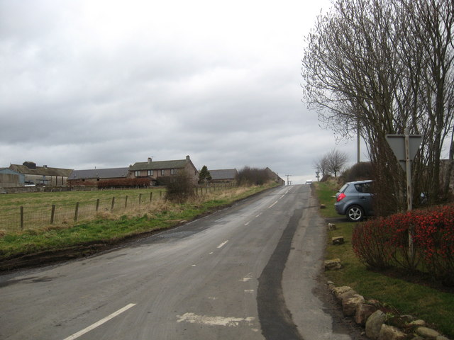 Looking towards Hutton Mains Farm