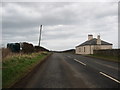 Cottages at the side of the B6461