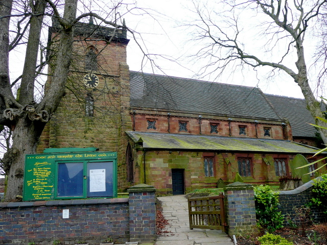 St. James' church, Audley