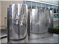 Water Feature outside Marriott Hotel