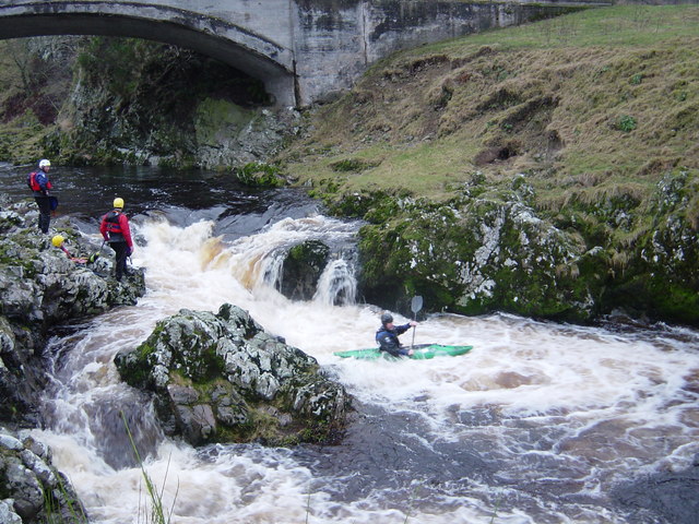 Corkscrew Falls on the Upper Coquet © Andy Waddington cc-by-sa/2.0 ...