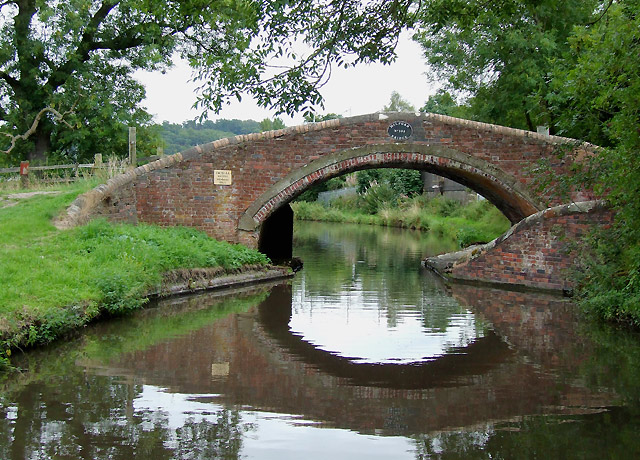 Milford Bridge on the Staffordshire and Worcestershire Canal