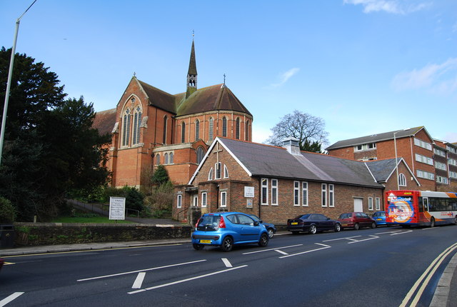 St Matthew's Church & Centre from London Rd