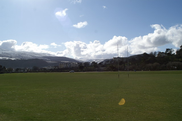 Rugby pitch, Mooragh Park, Ramsey