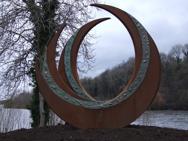 Sculpture, Trim Trail Carpark (Rivers Edge), Coleraine