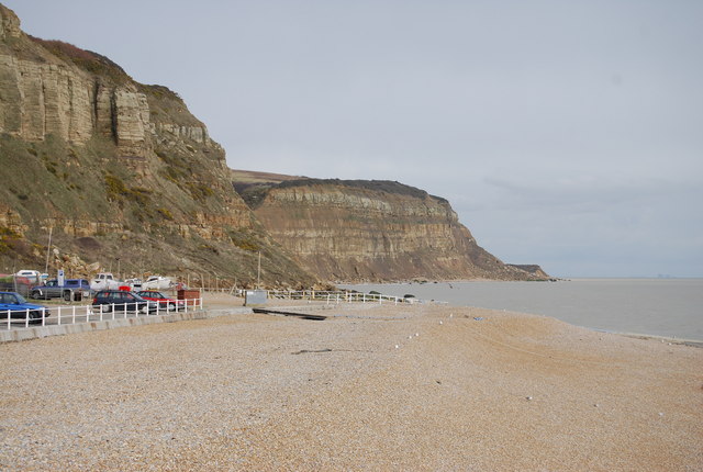 Looking East along the beach, Rock-A-Nore Rd