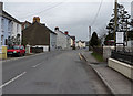 The A485 in Llanybydder