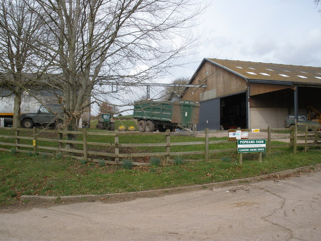 Pophams Farm, near Colaton Raleigh