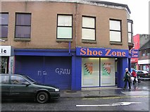 H3497 : Shoe Zone, Strabane by Kenneth  Allen