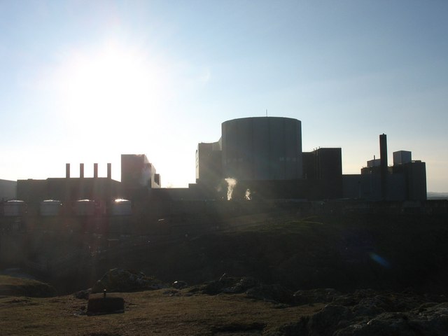 Twin nuclear reactors - Wylfa and the Sun