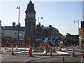 Roadworks at the Clocktower