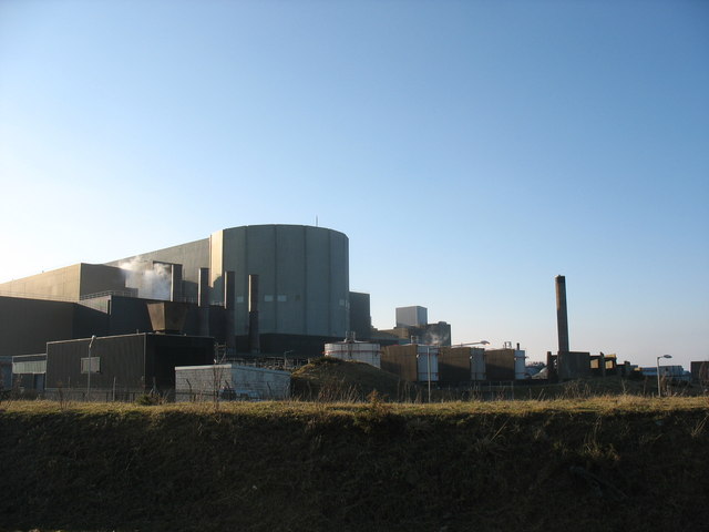 The reactor building at Wylfa
