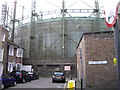 Gas Holder overlooking Montford Place