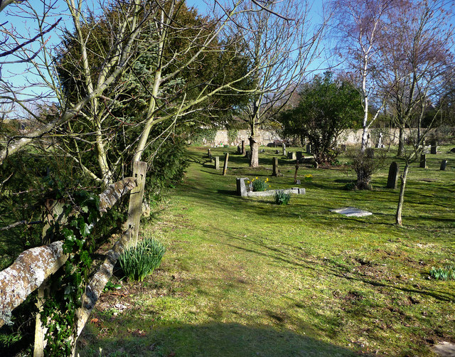 St Mary's Sompting churchyard