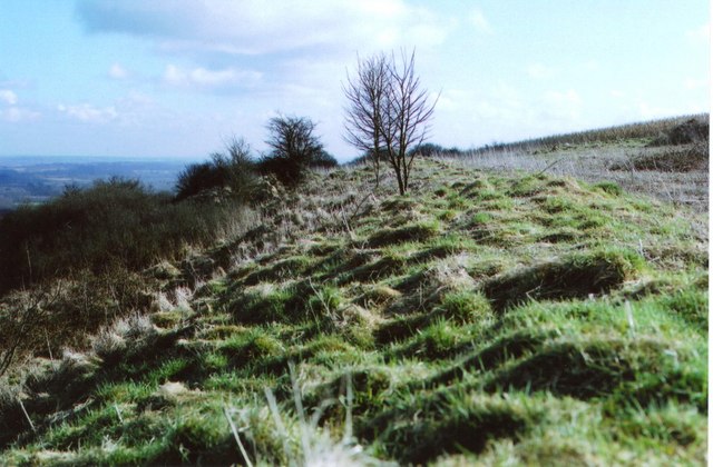 Walbury Hill  Iron-Age hillfort