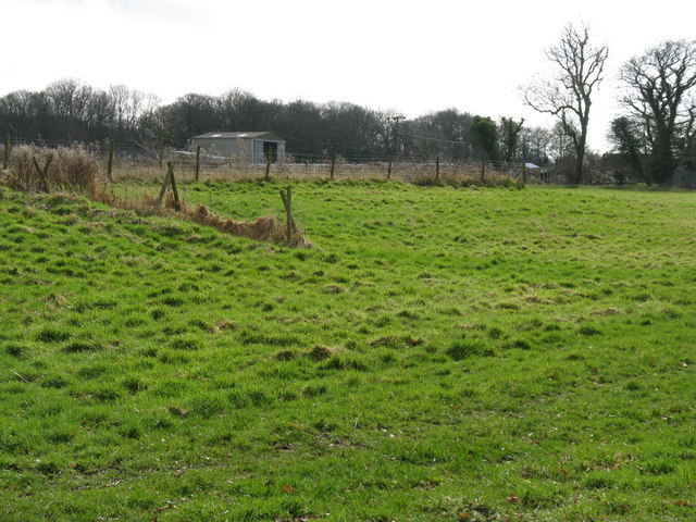 View south to old nursery on Marringdean road