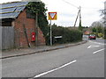 Post Box at the junction of West Chiltington Lane and the A272