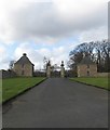 The entrance to Floors Castle