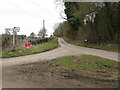 Junction of Church Lane with Duckpit Road