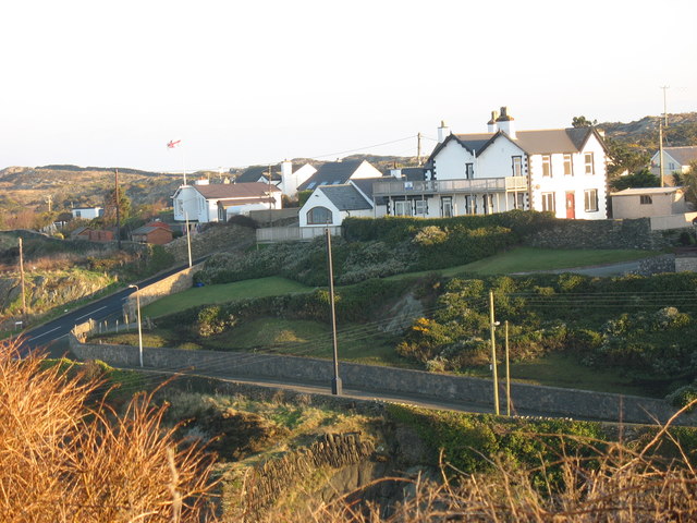 Large house overlooking the harbour