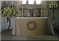 The main altar at All Saints