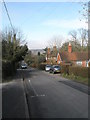 Looking westwards along Church Road