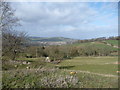 SP0427 : Winchcombe from above St. Kenelm's Well. by Jeremy Bolwell
