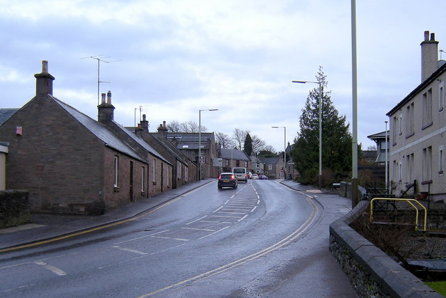 Craig O' Loch Road, Forfar looking south