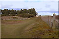 View of footpath leading from Whitehills, Forfar to Lunanhead