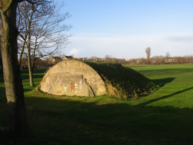 Bunker within Loretto School playing fields